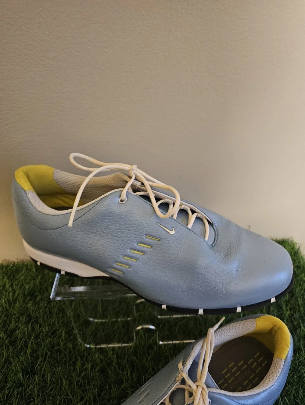 Nike Air Zoom Golf Shoes Blue 314918-407 Size 9.5